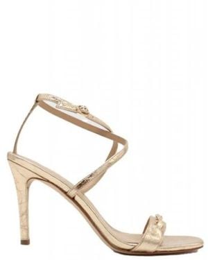 Michael Kors High Heel Sandals - Metallic