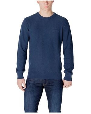 Guess Round-Neck Knitwear - Blue
