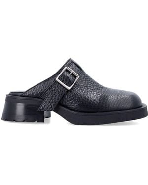 Miista Heeled Mules - Blue