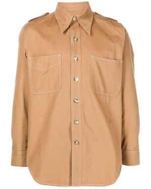 Wales Bonner Casual Shirts - Natural