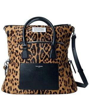 Maison Margiela Medium 5Ac Handtasche - Blau