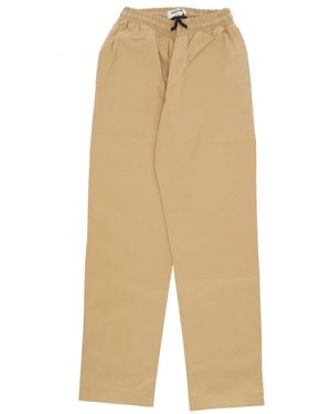 Caterpillar Straight Trousers - Natural