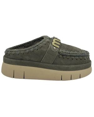 Mou Mules - Green
