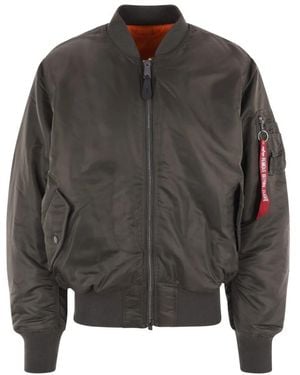 Alpha Industries Bomber Jackets - Grey