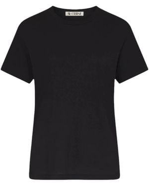 ÉTERNE Boyfriend T-Shirt - Schwarz