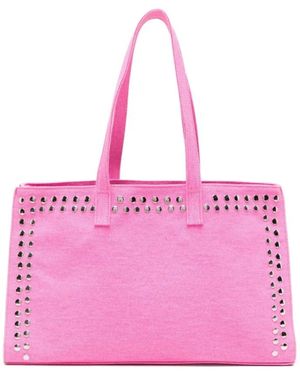 GIMAGUAS Tassen ,Roze ,Katoen Midi Shopper Bag