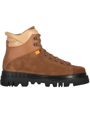 Santoni Schoenen ,Bruin ,Leer Leren Veterboots