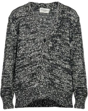 Officine Generale Truien & Vesten ,Grijs ,Wol Wollen Coltrui-Vest
