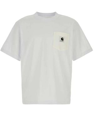 Sacai T-Shirts - Gris