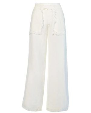Hèst Wide Trousers - Blanco