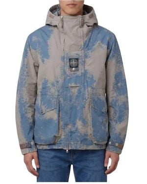 Stone Island Lichte Buitenlaag - Blauw