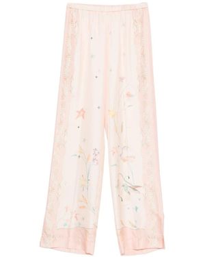 forte_forte Wide Trousers - Pink