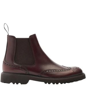 SCAROSSO Chelsea Boots - Brown