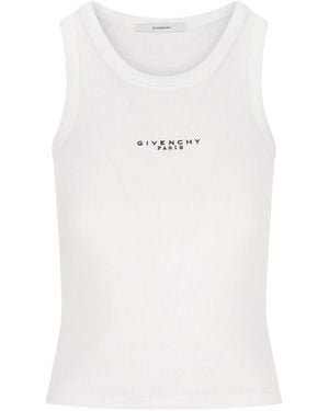 Givenchy Sleeveless Tops - White