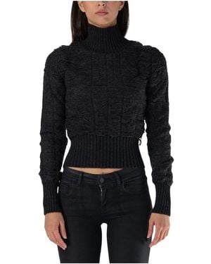 MM6 by Maison Martin Margiela Turtlenecks - Zwart