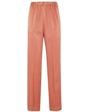 Semicouture Straight Pants - Red