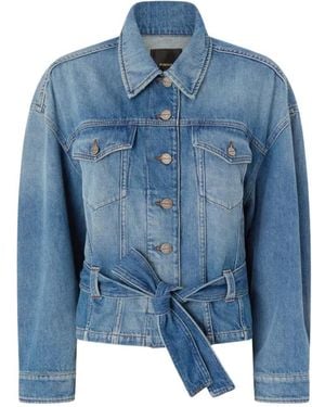 Pinko Denim Jackets - Blue