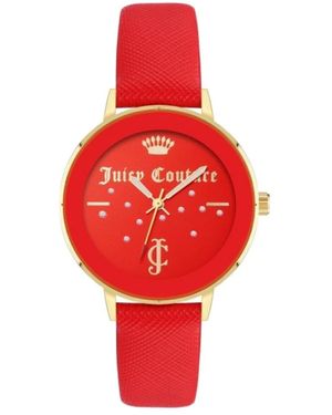 Juicy Couture Gold Watch - Red
