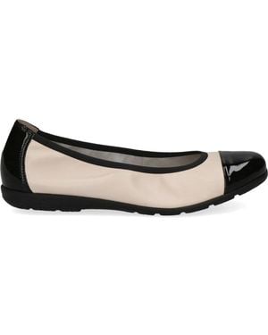Caprice Ballerina Shoes - Brown