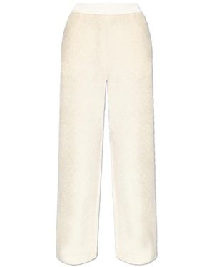 Moncler Wide Trousers - Neutro