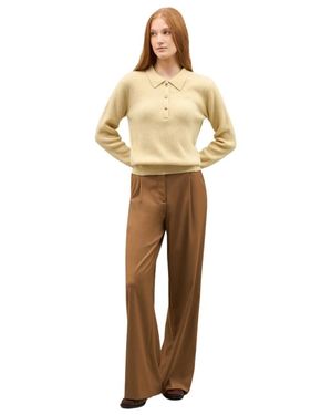 Boglioli Geripptes Kaschmir-Polo - Mettallic