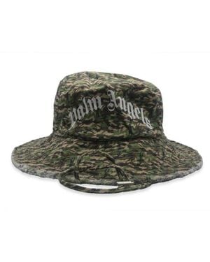 Palm Angels Bucket Hat - Groen