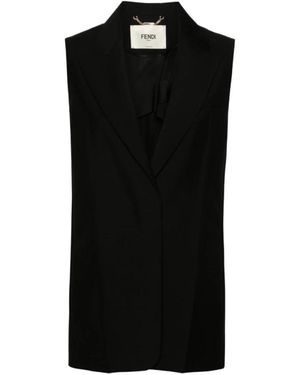 Fendi Vests - Negro
