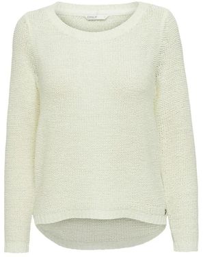 ONLY Round-Neck Knitwear - White