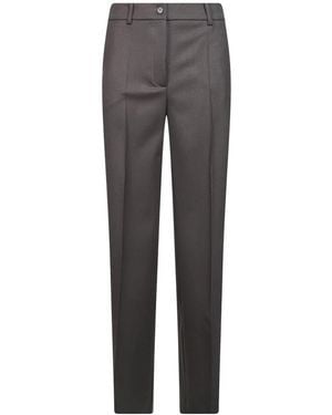P.A.R.O.S.H. Broeken ,Bruin ,Wol Sallia Bi-Stretch Broek - Grijs