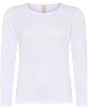 Skovhuus Round-Neck Knitwear - Bianco