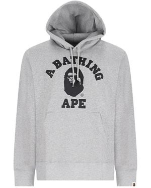 A Bathing Ape Hoodies - Grigio