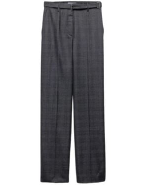 Prada Broeken ,Grijs ,Wide Broeken