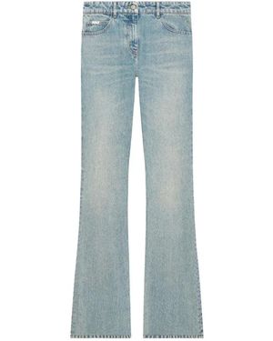Courreges Boot-Cut Jeans - Blu