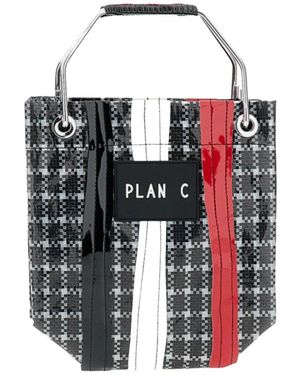 Plan C Tote Bags - Rojo