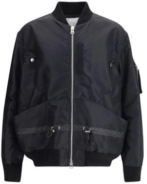 Sacai Bomber Jackets - Blu