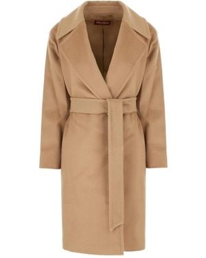 Max Mara Stilvolle Mäntel Für Frauen - Natur