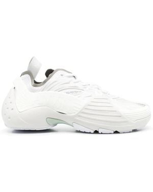 Lanvin Sneakers bianche con dettagli del logo - Bianco