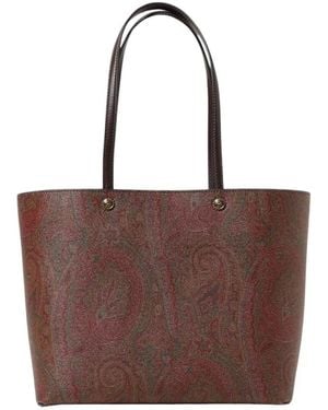 Etro Tote Bags - Marrone