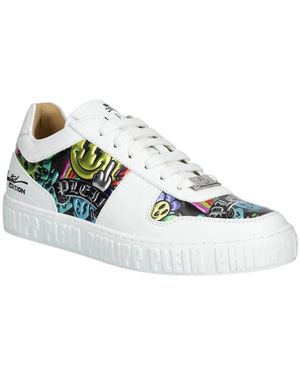 Philipp Plein Nappa Lo-Top Smile - Blau