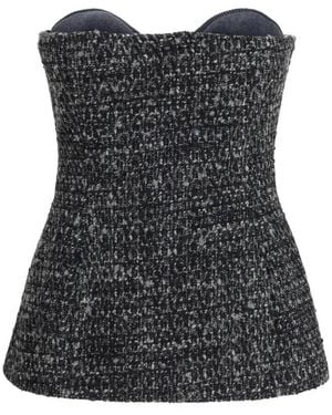 DIESEL T-Orset Top - Zwart