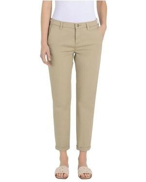 M·a·c Cropped Trousers - Neutro