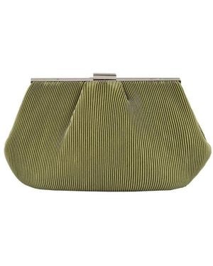 Anna Cecere Festliche Clutch - Grün