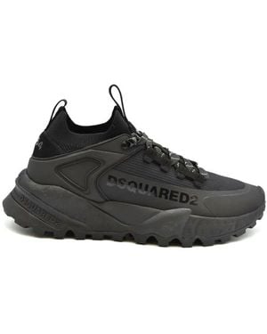 DSquared² Lässige Sneakers Für Den Alltag - Schwarz
