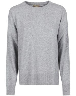 Woolrich Round-Neck Knitwear - Gris