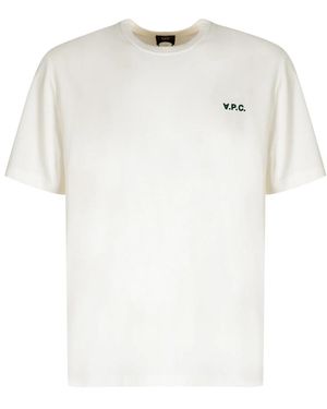 A.P.C. T-Shirts - White