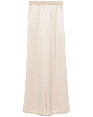 Eleventy Wide Trousers - Natural