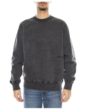 Edwin Hoodies & Sweatvesten ,Grijs ,Sweatshirts