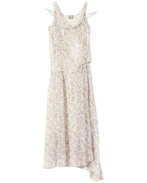 Plan C Maxi Dresses - Neutre