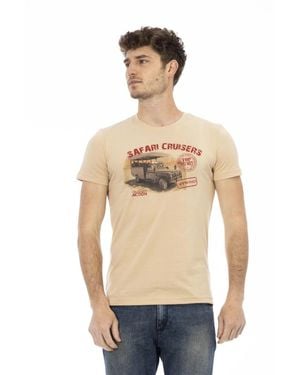 Trussardi T-Shirts - Natural