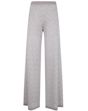 D.exterior Wide Trousers - Gris